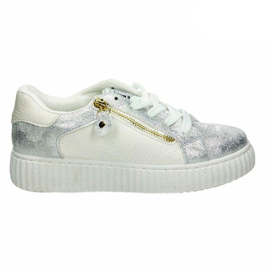 Xti Kids Silver metallic shoes